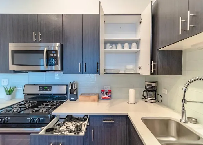 South Loop 3br Group Comfort Near Downtown, Grant Park, Soldier Field And Mccormick Place Apartamento *